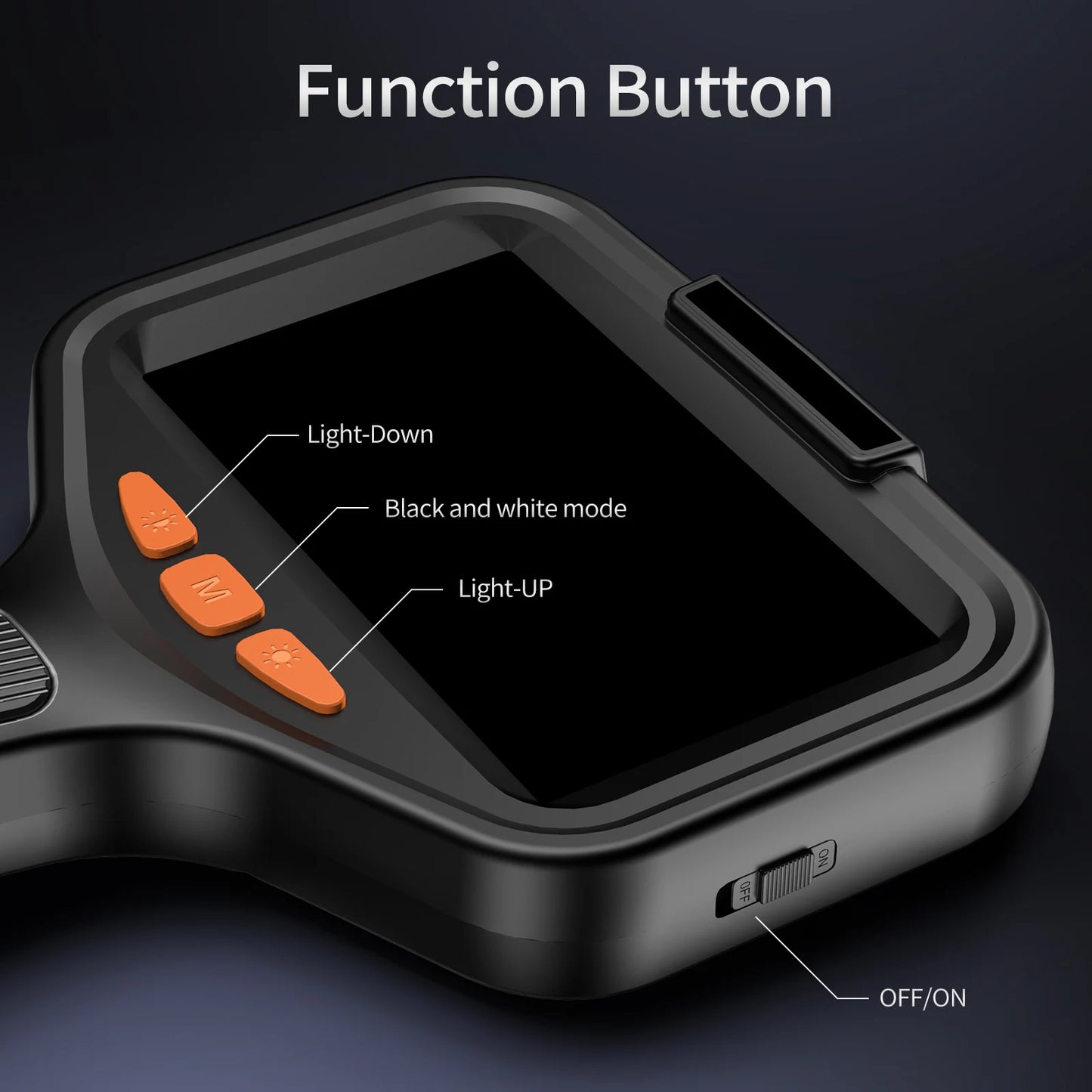 GUANMOU Borescope IP67 1080P Waterproof Sewer Inspection
