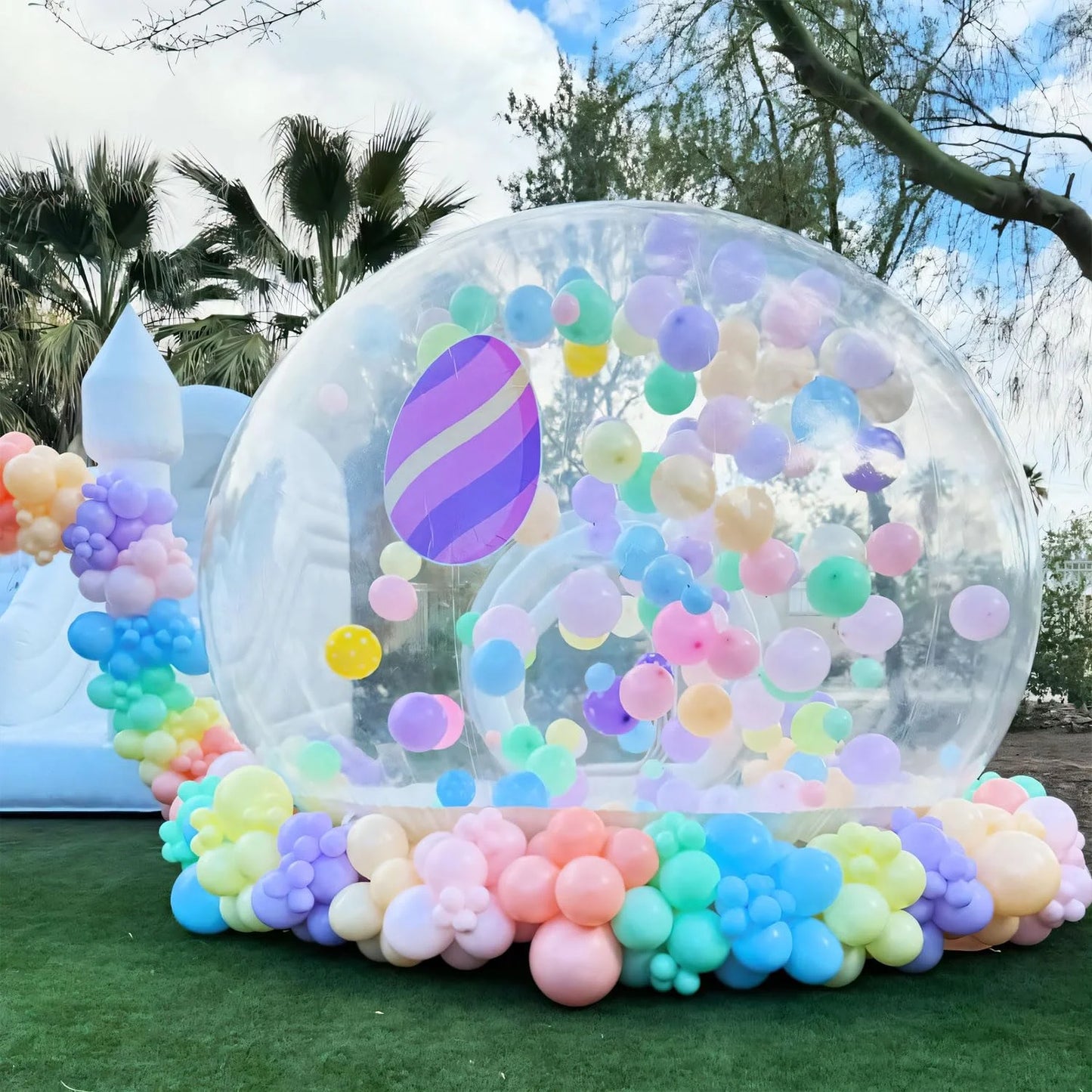 Ejia Commercial Inflatable Bubble House Tent With Blower