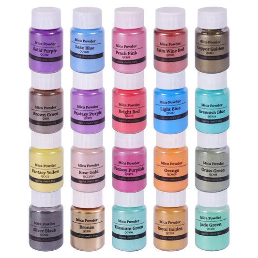 Mica Powder Glitter For Epoxy Resin Jewelry And Nail Art