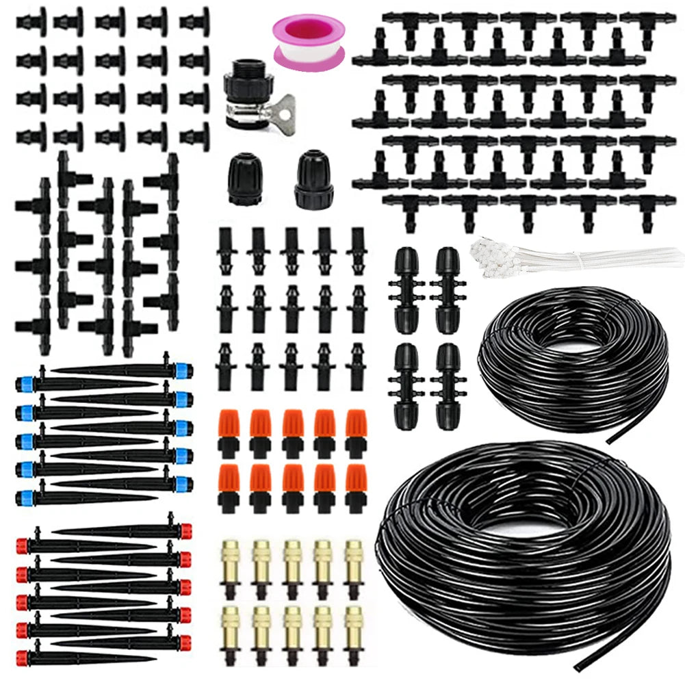 APWIKOGERH Automatic Garden Watering System Misting Kit