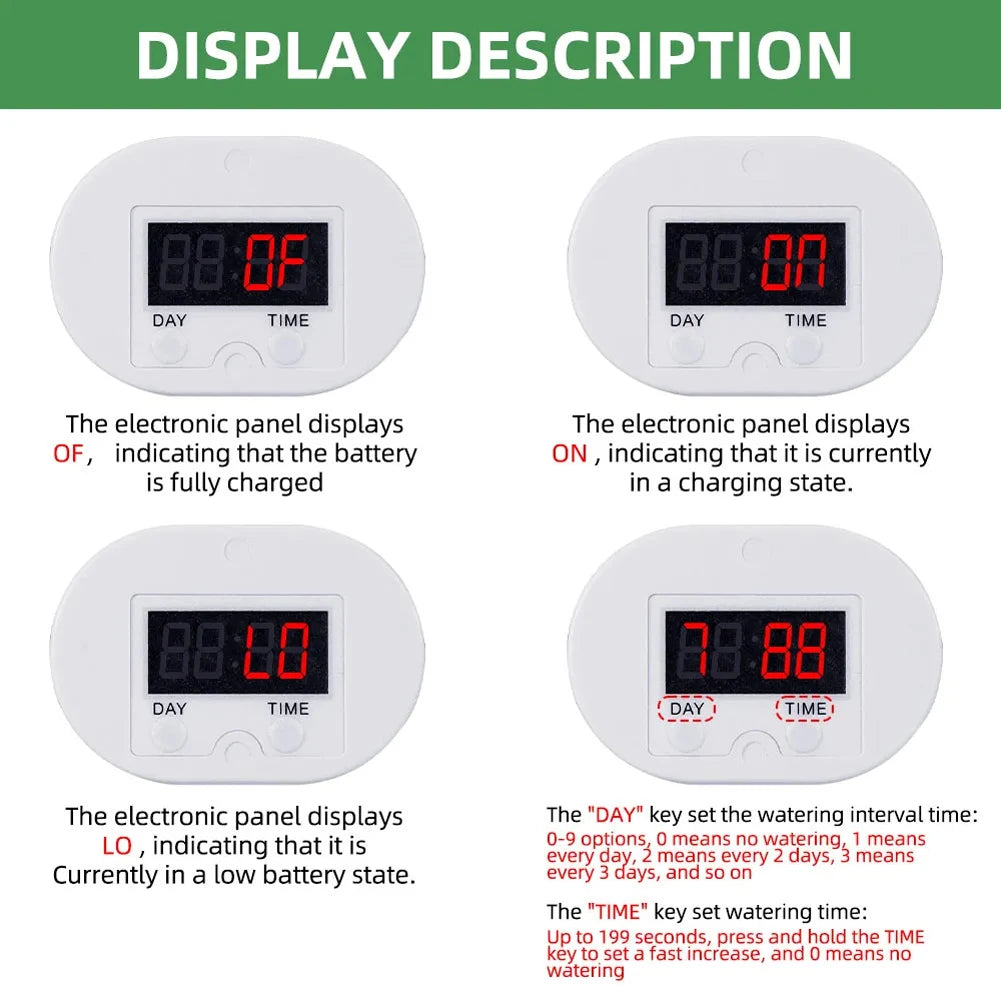 Flowers Plants Home Sprinkler Automatic Plant Watering Pump