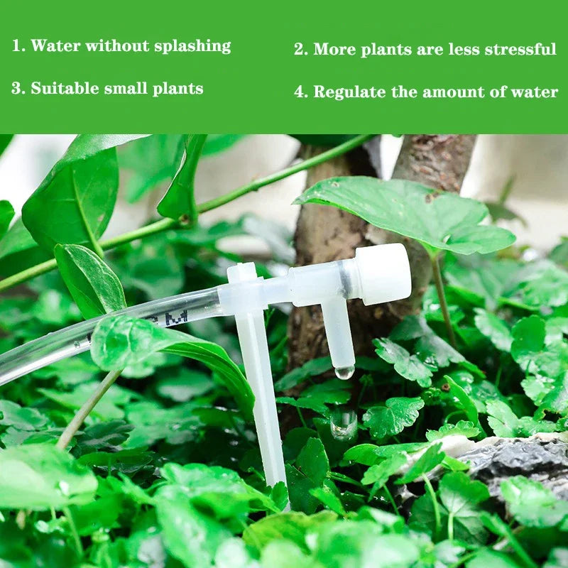 Garden Drip Irrigation Kit With Regulating Valve For Plants