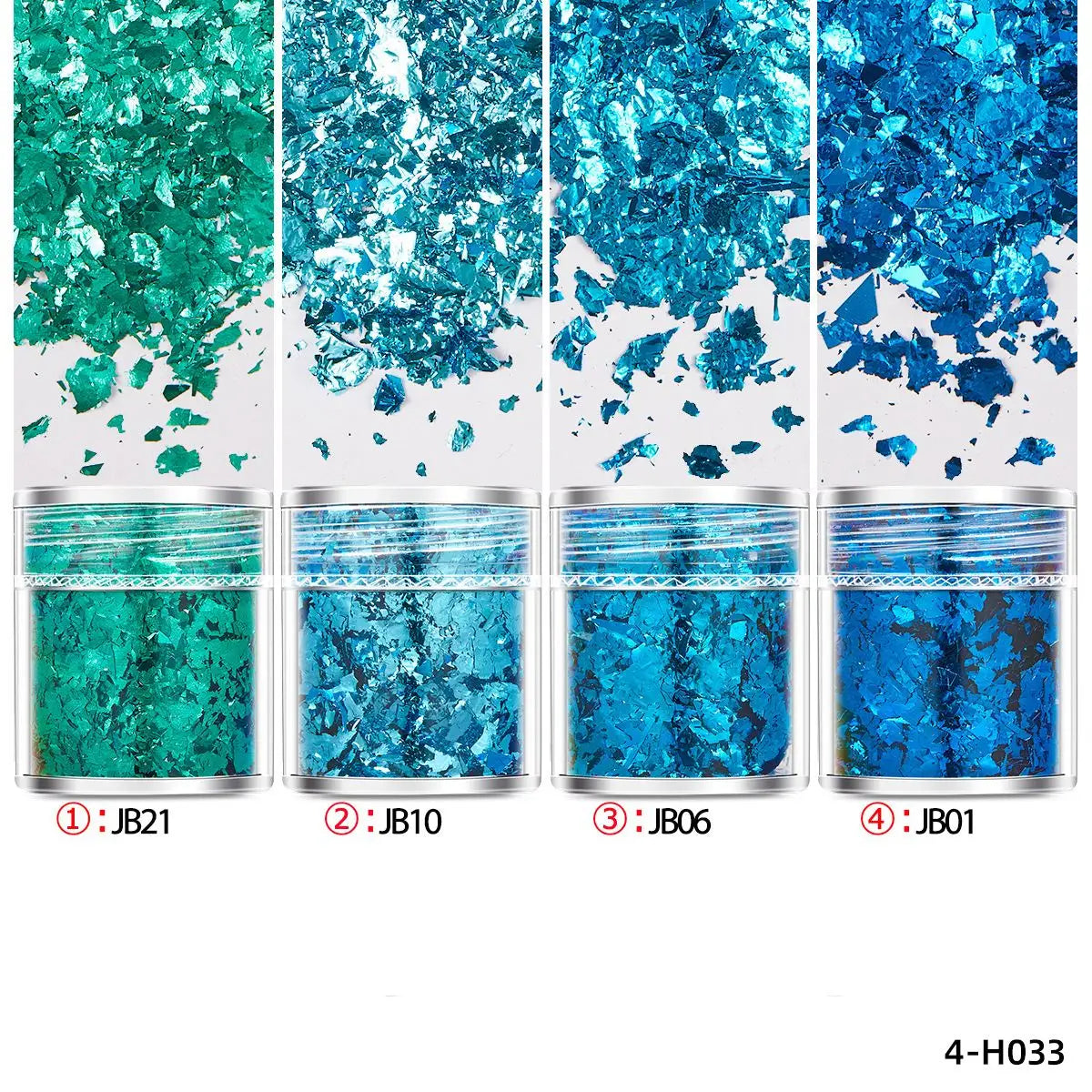 YAKAMOZ Gold Foil Fragments For Epoxy Resin Craft Jewelry