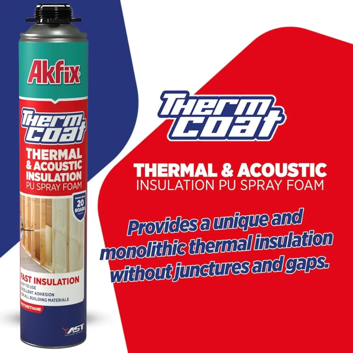 Thermcoat Spray Foam Insulation Kit Closed Cell Sealant