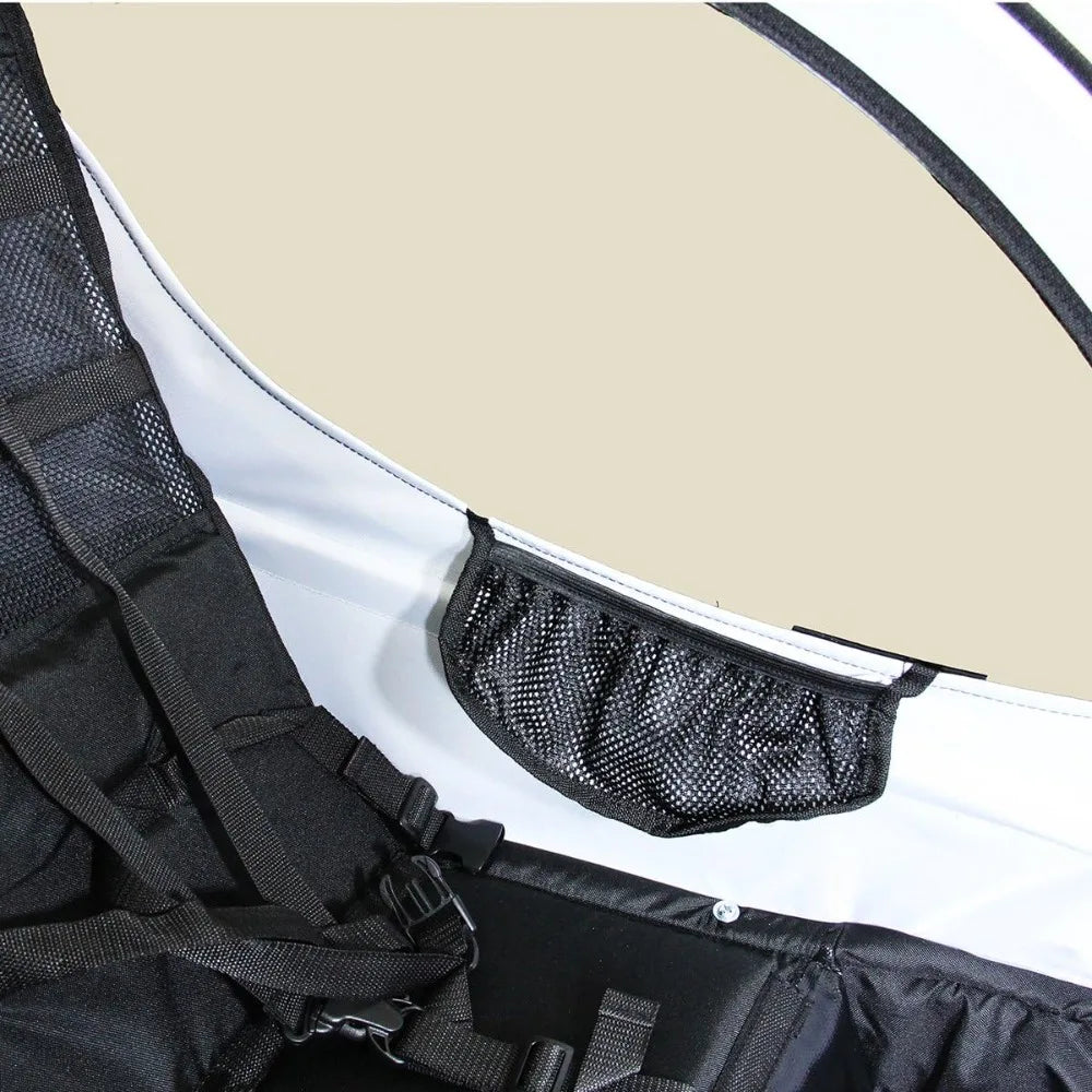 Deluxe Three In One Double Seat Bicycle Trailer Jogger