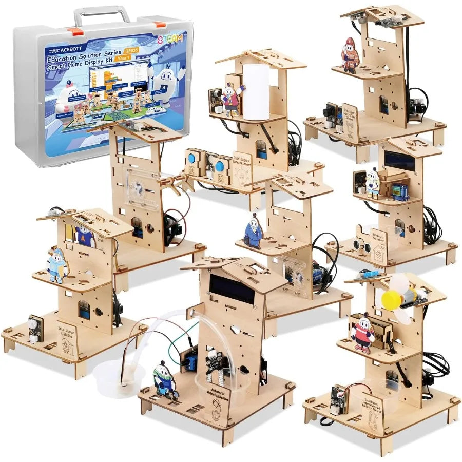 8 In 1 Smart Home STEM Kit For Kids Educational Toys