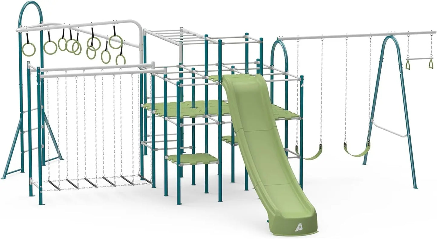 Hign-concerned Modular Jungle Gym Set Outdoor Playset Swing