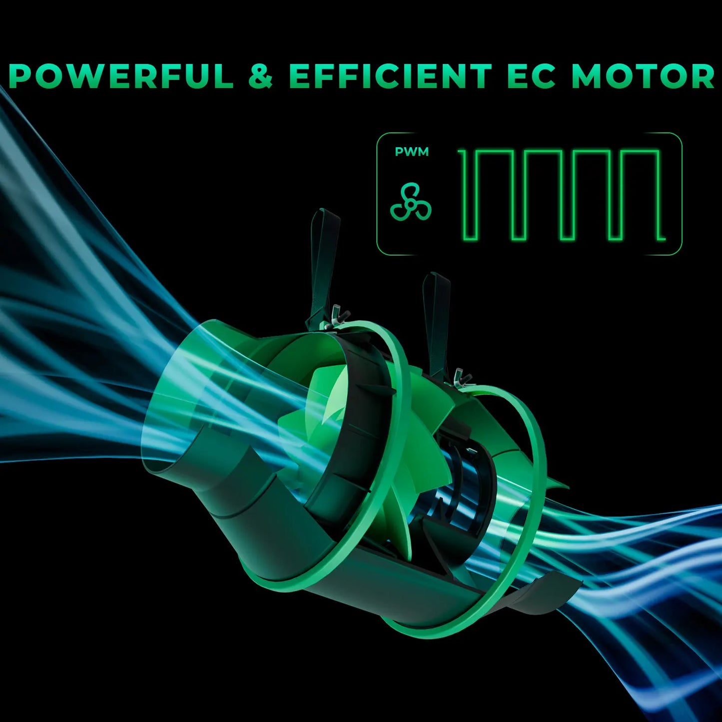 MarsHydro Smart Inline Ducting Fan Kit Carbon Filter