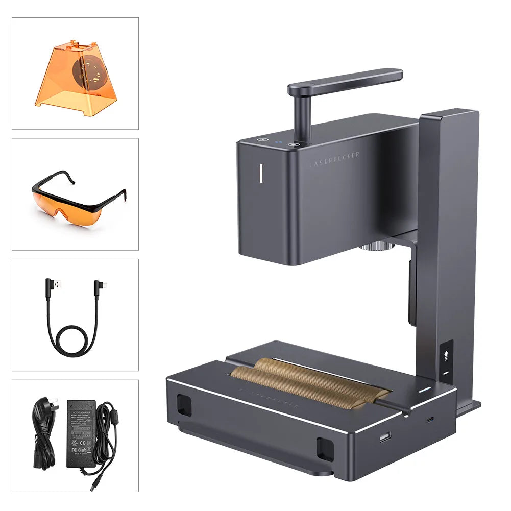 LaserPecker Portable Laser Engraver For Wood Engraving