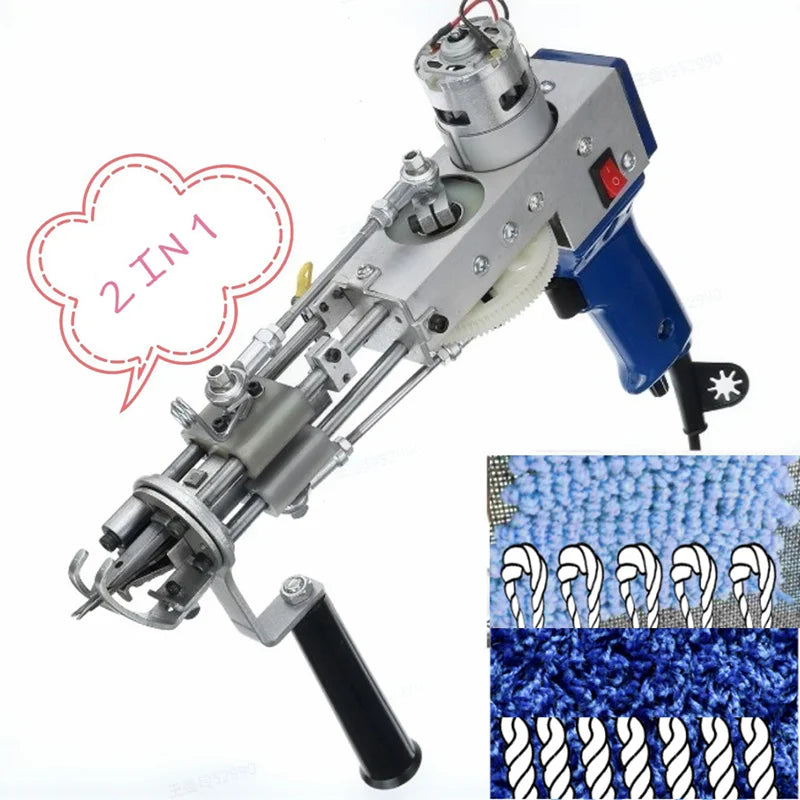 CEDIY 2 In 1 Electric Carpet Tufting Gun DesignedFor Rugs