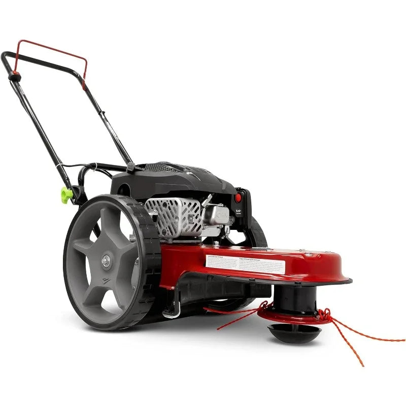 Walk Behind String Mower Adjustable Handlebar Easy Assembly