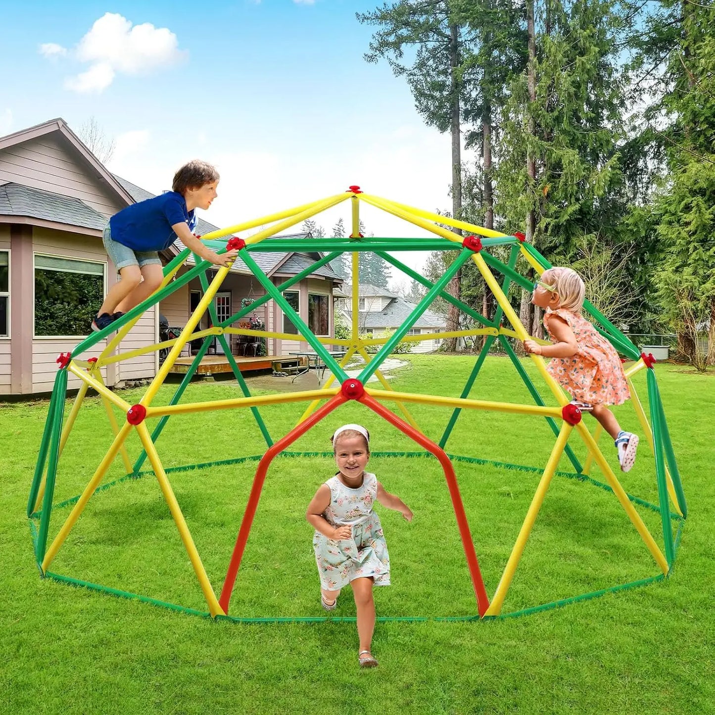 Zupapa Climbing Dome Outdoor Geometric Playground Gym