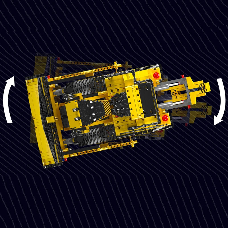 Mould King 15084 RC Bulldozer Building Block Set Toy