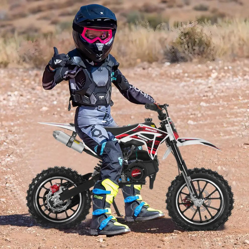Off Road 49cc Mini Dirt Bike For Kids Gas Powered Motocross