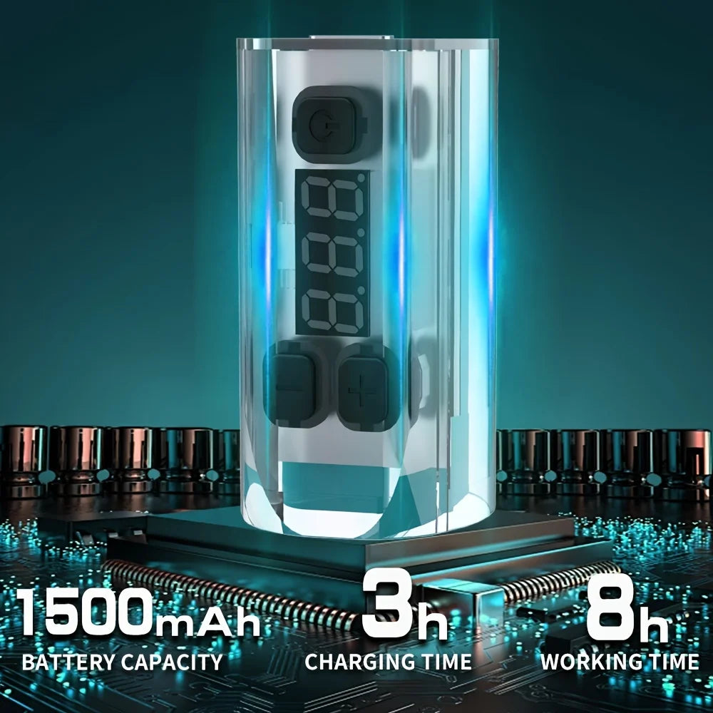 Gold Plume Tattoo Pen Machine Wireless Kit Brushless Motor