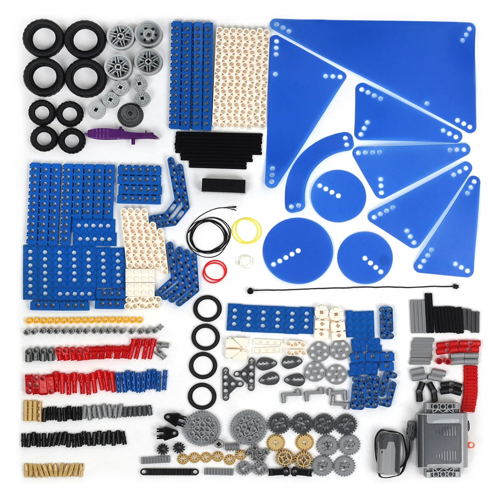 Tech Programming Educational Building Blocks Power Function