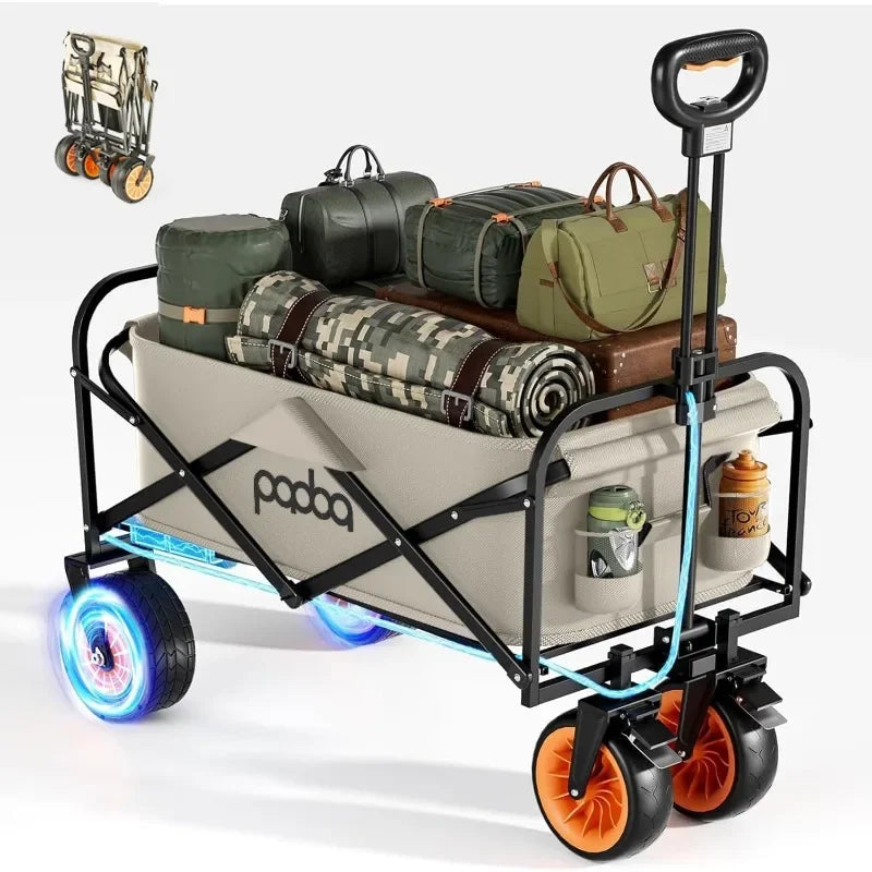 Hign-concerned All Terrain Folding Collapsible Garden Wagon