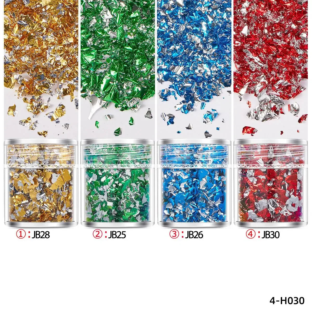 YAKAMOZ Gold Foil Fragments For Epoxy Resin Craft Jewelry