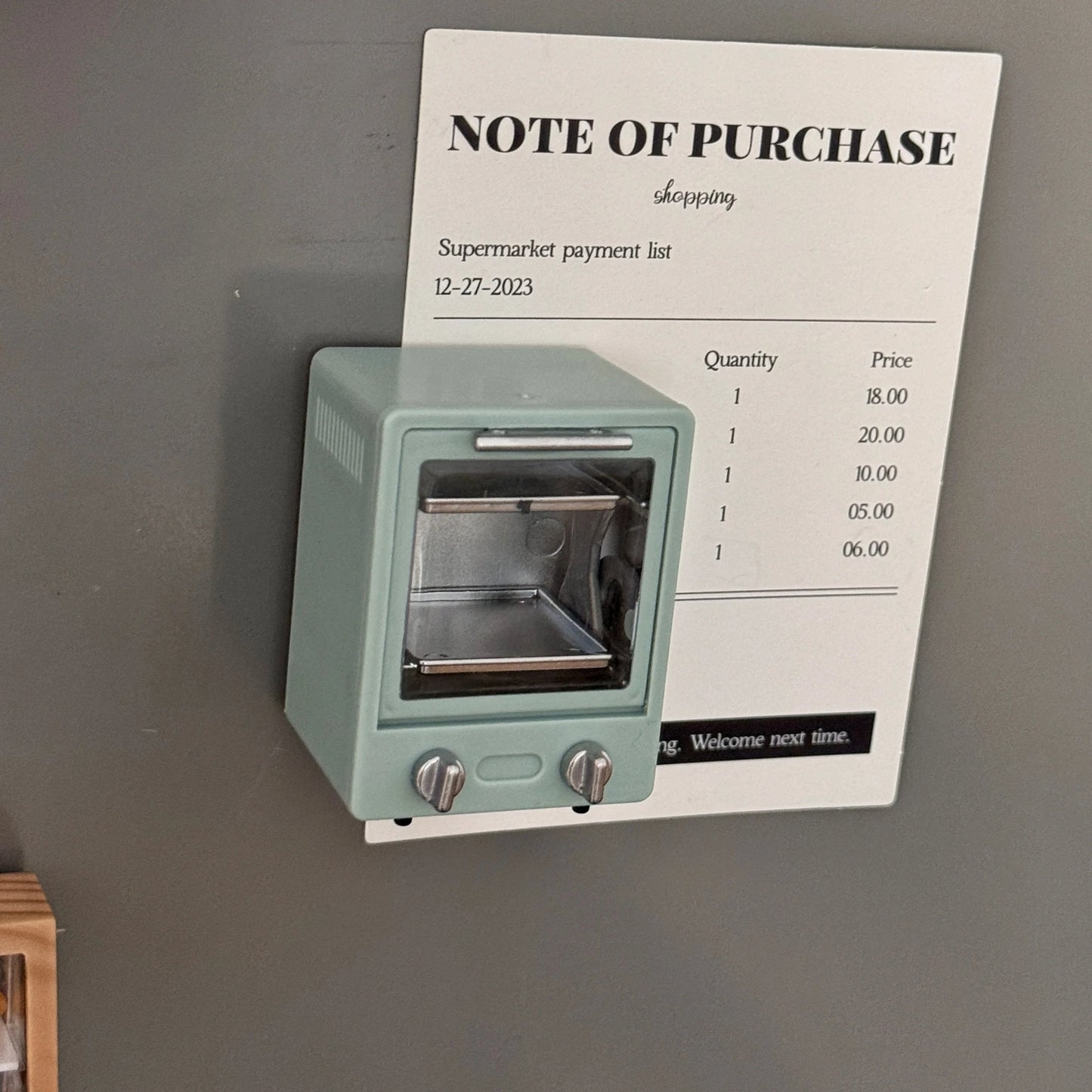 3D Fridge Magnets Simulation Mini Appliance Refrigerator Decor