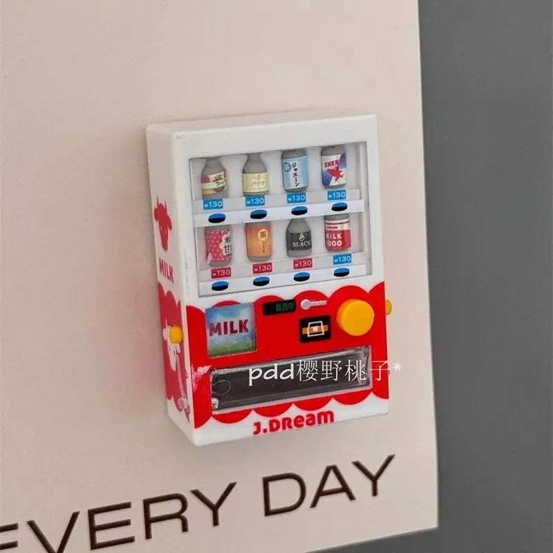 3D Fridge Magnets Simulation Mini Appliance Refrigerator Decor