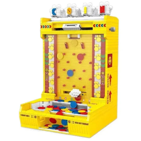 Barweer MOC Coin Pusher Building Blocks Toy Gift Set
