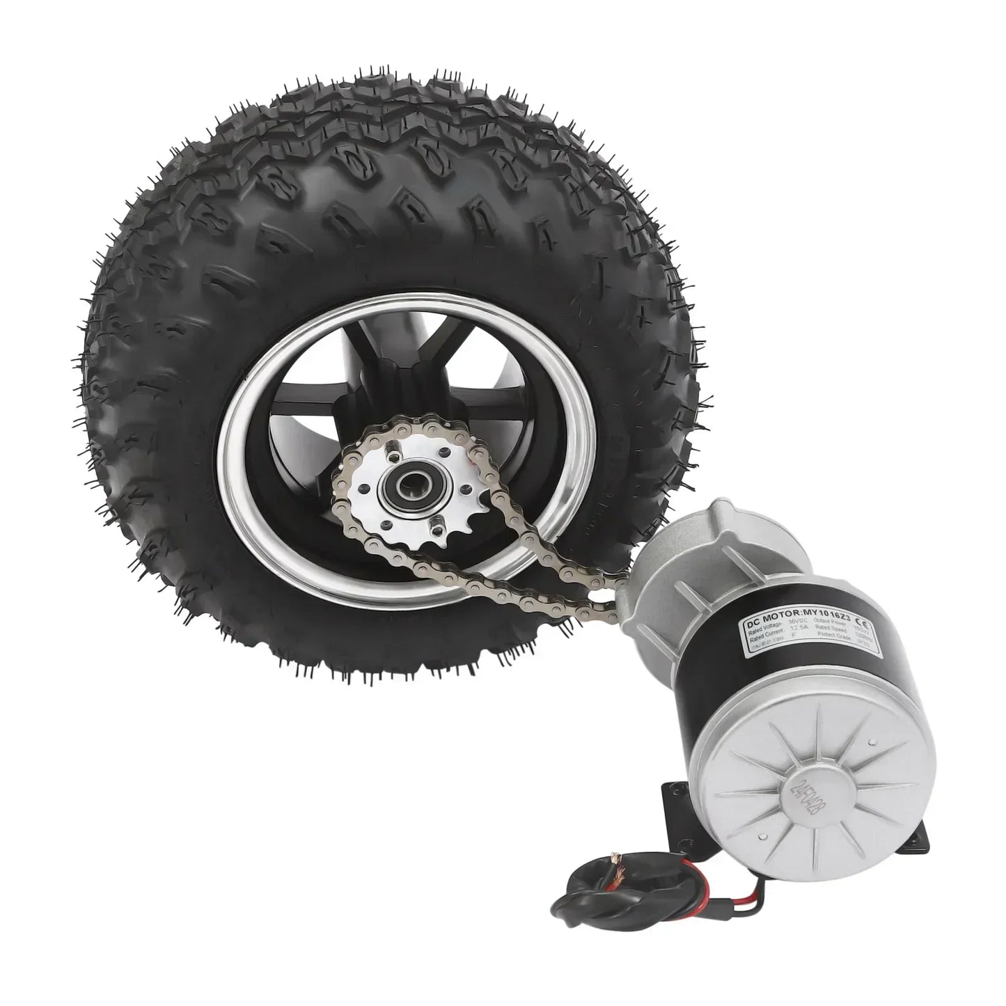 350W Electric Motor Conversion Kit for Scooters and Carts