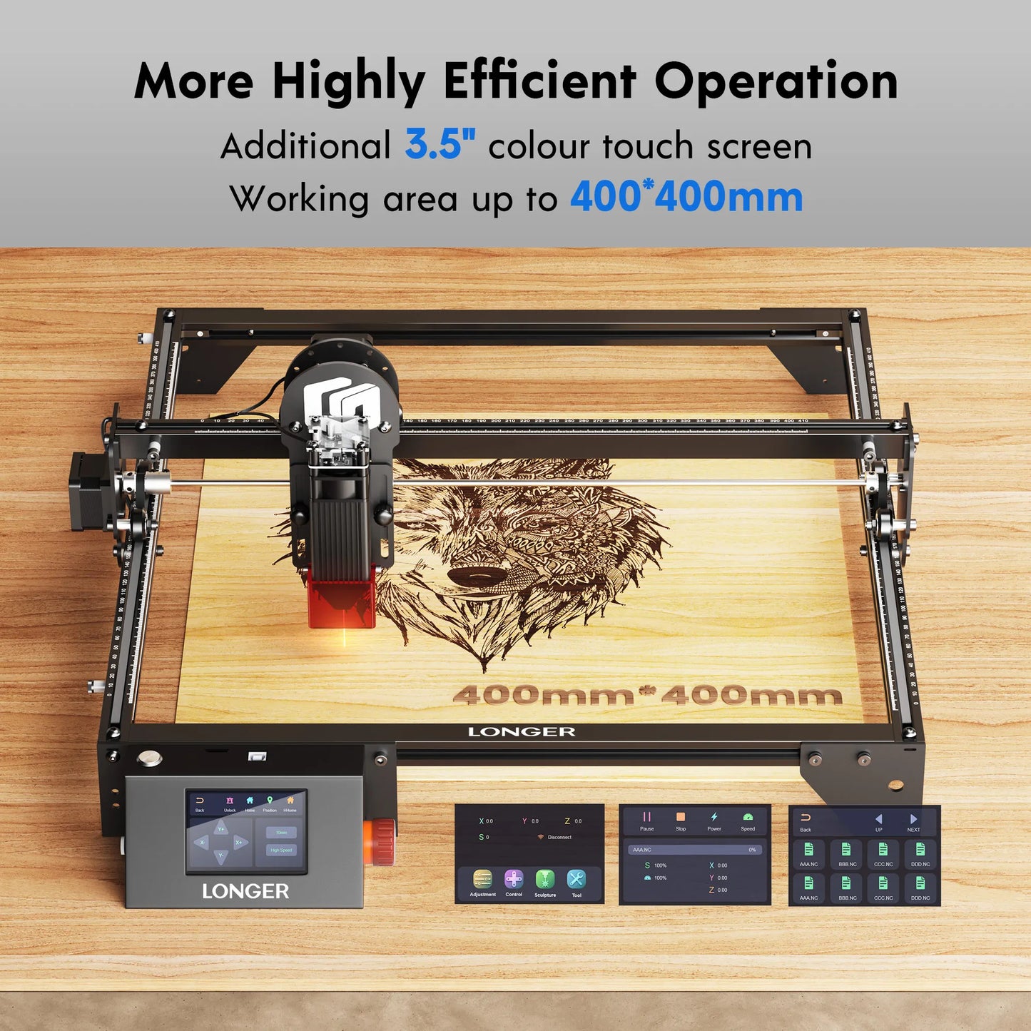 Longer Ray5 Laser Engraver 10W Engraving Cutting Machine