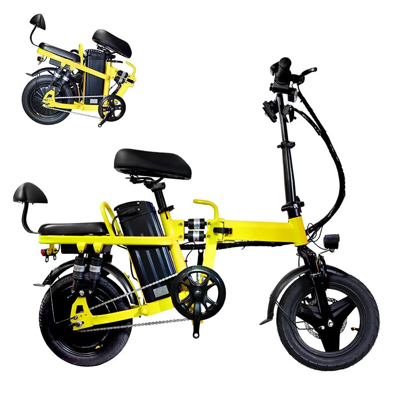 Foldable Portable Electric Bike 48V 500W For Adults