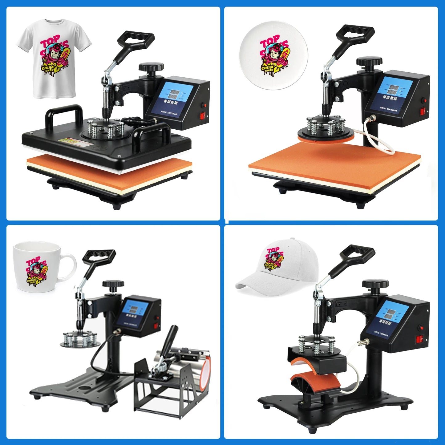 Shuohao 15 In 1 Multifunctional Sublimation Heat Press