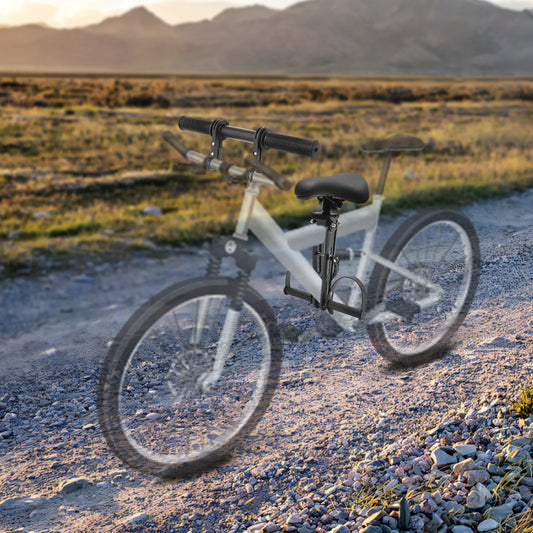Hignconcerned Child Bike Seat With Support Frame And Belt