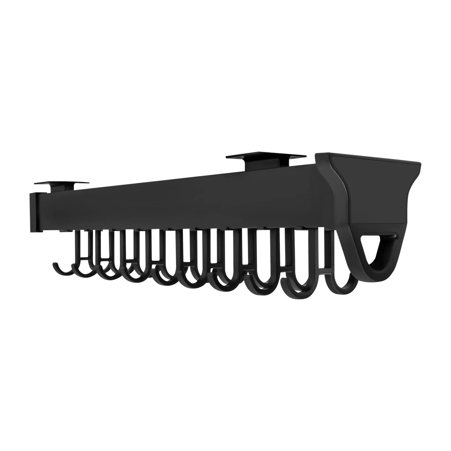 Pull Out Storage Rack Hanging Pot Holder Organizer