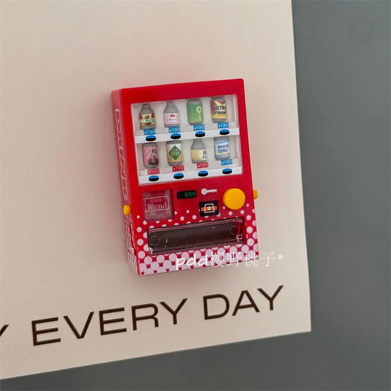 3D Fridge Magnets Simulation Mini Appliance Refrigerator Decor
