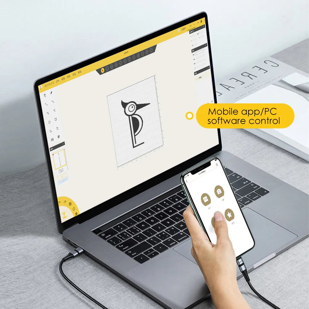 LaserPecker Portable Laser Engraver For Wood Engraving