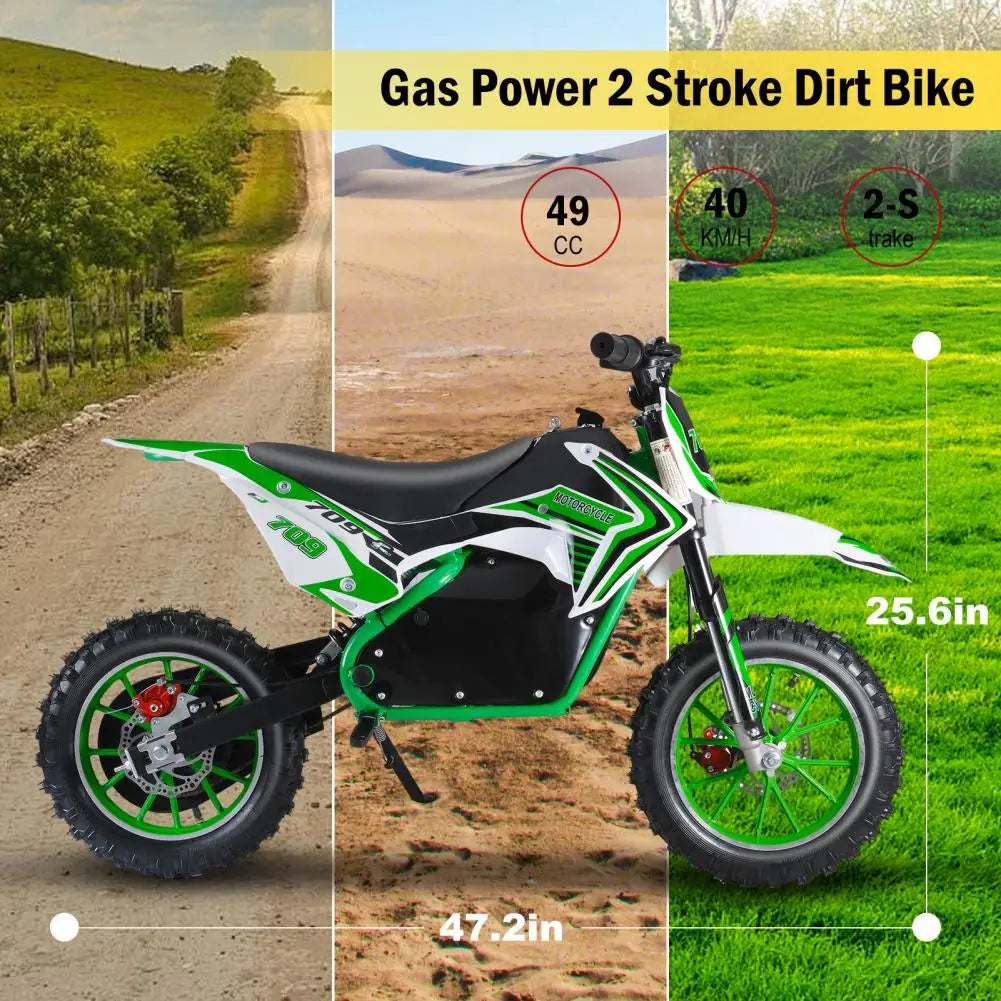 Electric Off Road Dirt Bike For Kids Motocross With Shock