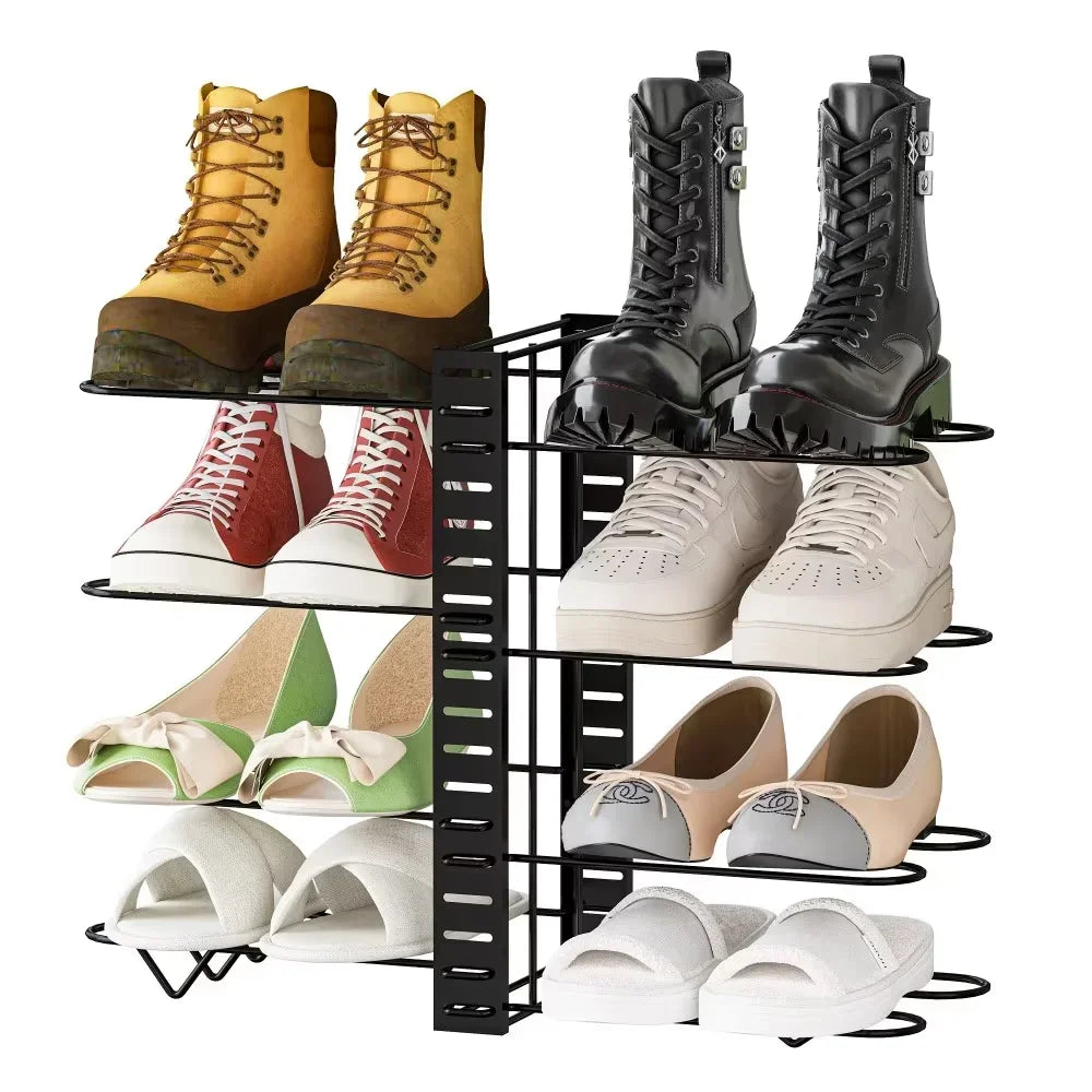 8 Tier Pot And Pan Organizer Rack For Kitchen Cabinet