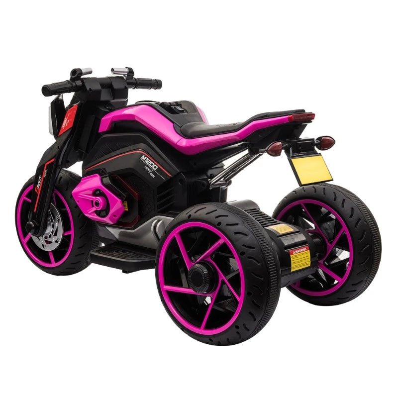 Electronic 12V Three Wheel Ride On Motorcycle For Kids