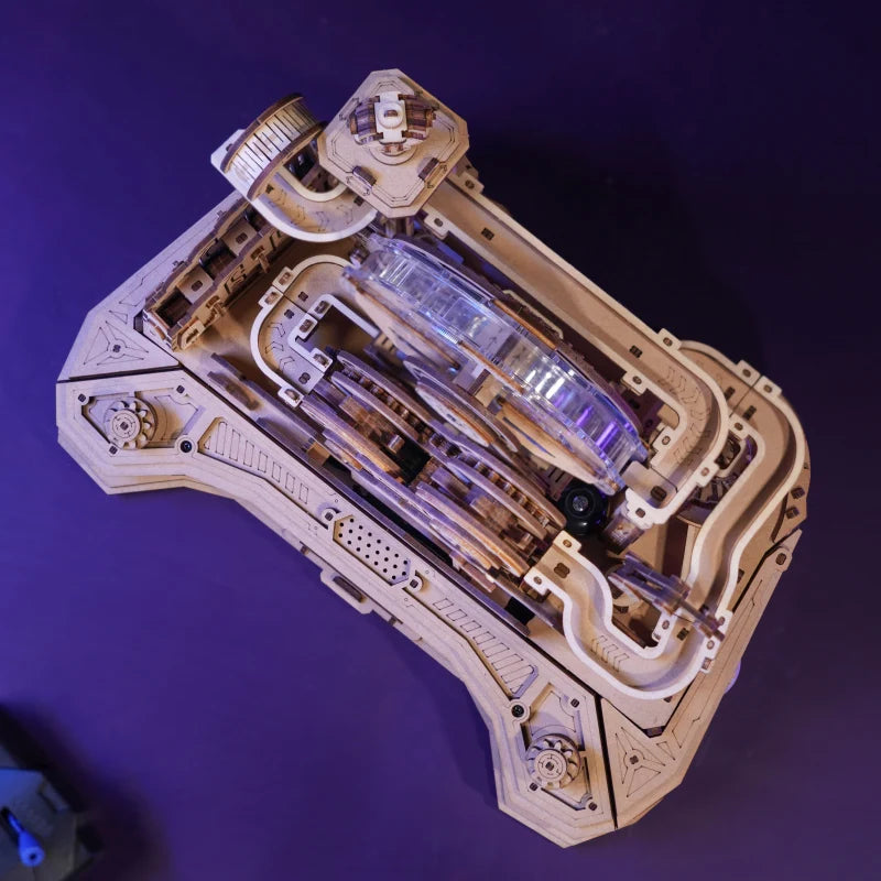 Robotime Gear Ball Challenge 3D Wooden Puzzle Kit Set