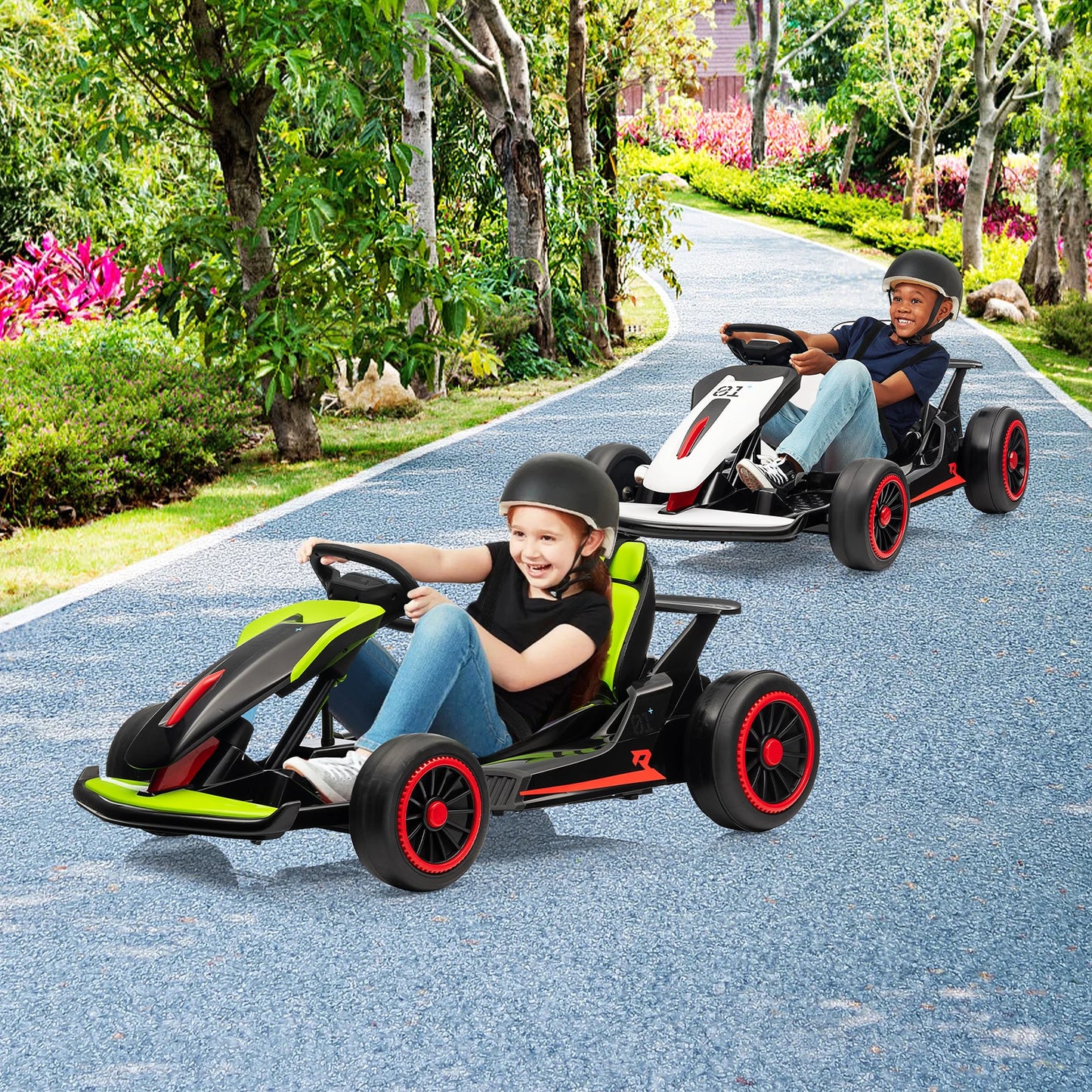 Longwei Electric Baby Car HL3888 High Speed Drift Kart 24V