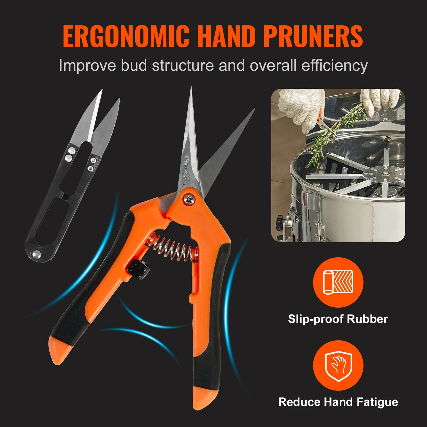 SucceBuy Electric Bud Trimmer With Stainless Steel Blade