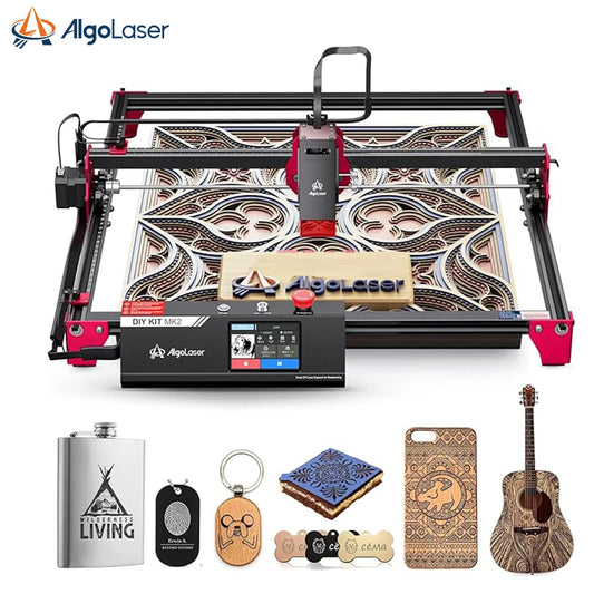 AlgoLaser MK2 10W DIY Laser Engraver With Air Assist Cutting