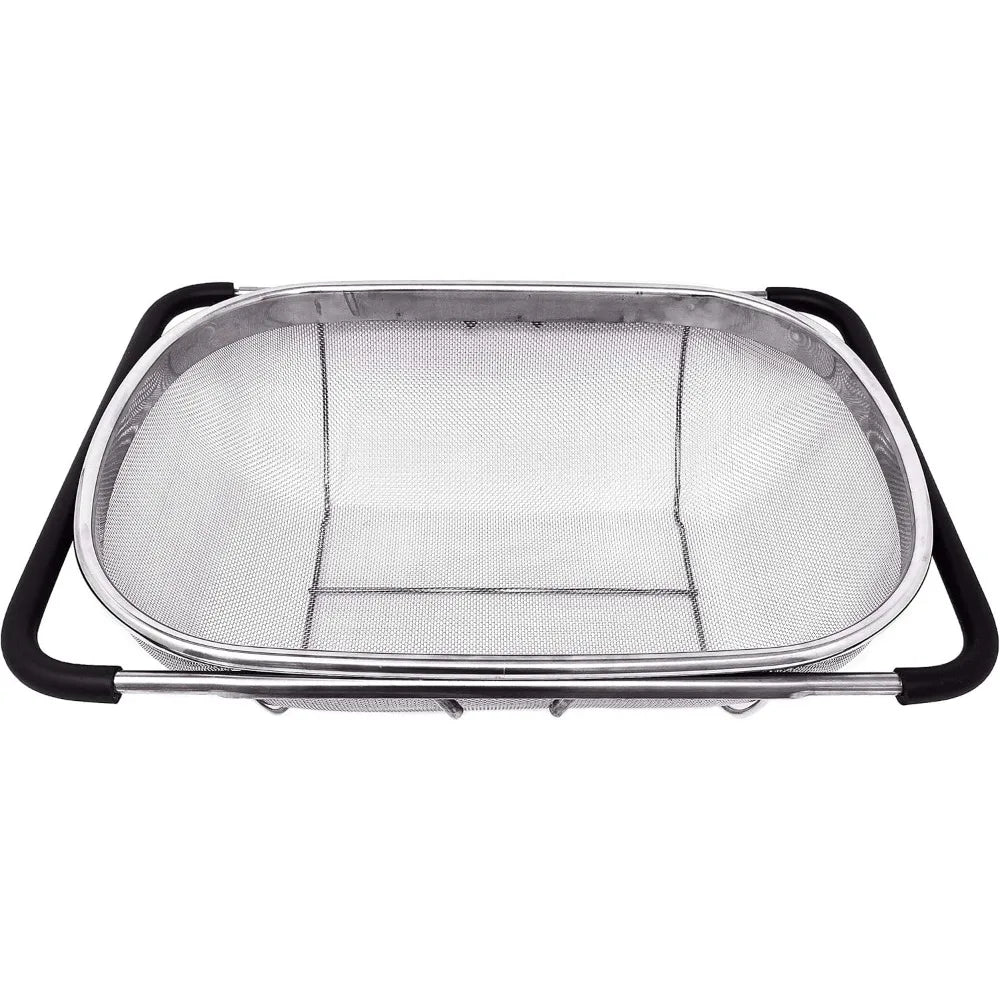 Hignconcerned Over Sink Colander Basket Stainless Mesh