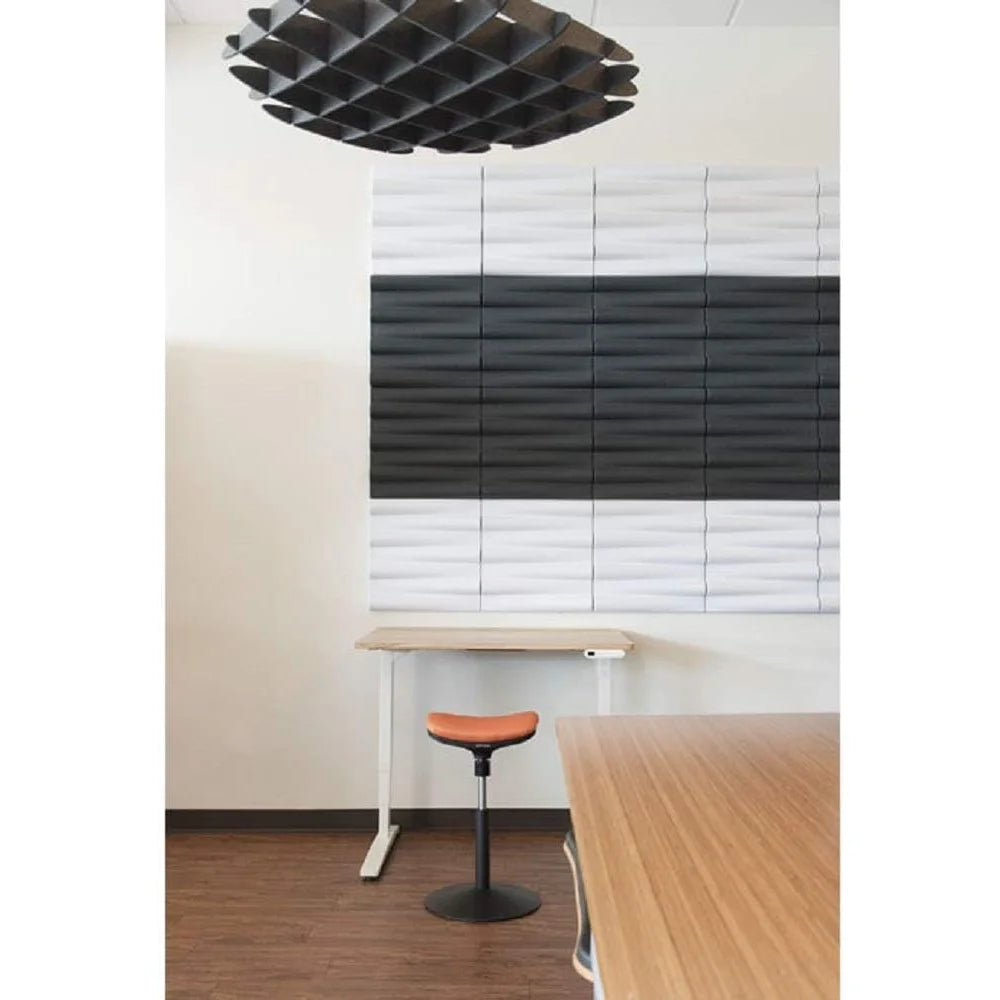 Acoustic Ceiling Waffle Cloud Panels For Offices Studios