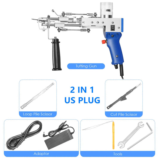 CEDIY 2 In 1 Electric Carpet Tufting Gun DesignedFor Rugs