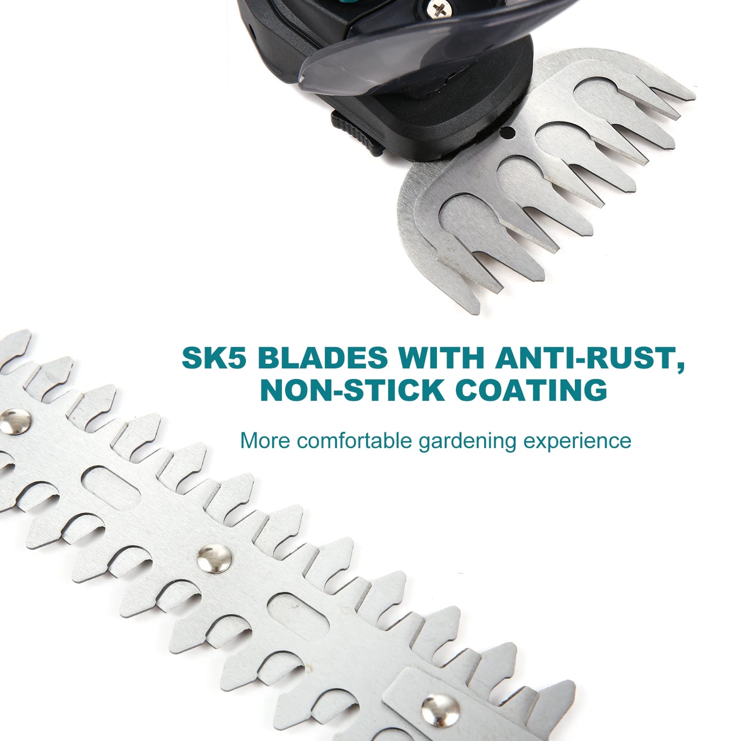 Aramox 20V Cordless Grass Shears 2 In 1 Trimmer Hedge