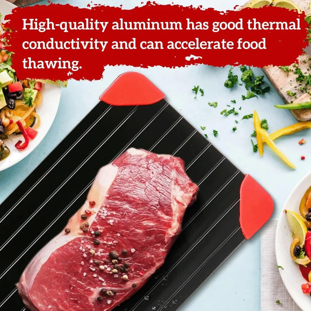 Frozen Meat Defrosting Tray Natural Quick Thaw Plate Kitchen