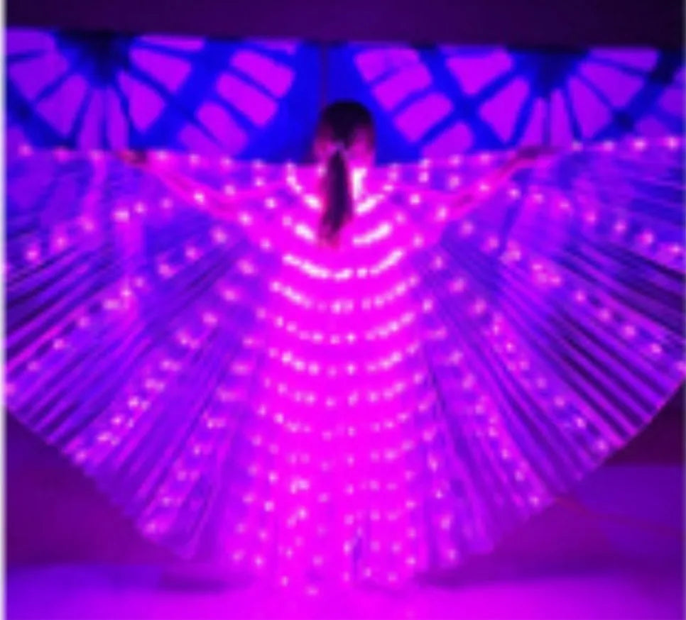 YOUTHINKE LED Luminous Butterfly Dance Wings Stage Prop