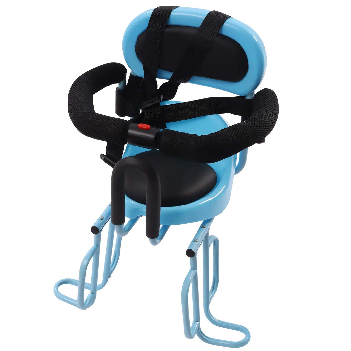 Rear Mounted Child Bike Seat With Guardrail And Backrest