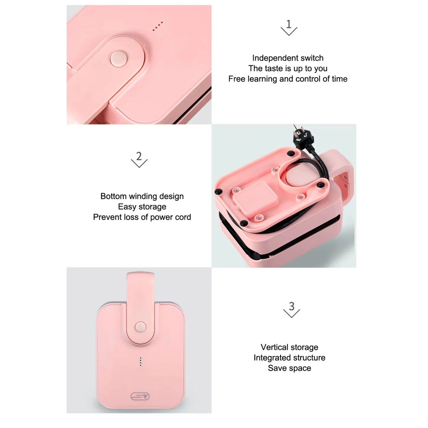 OIMG Multifunction Sandwich Maker Two Slice Fast Heating