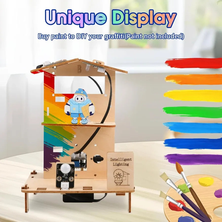 8 In 1 Smart Home STEM Kit For Kids Educational Toys