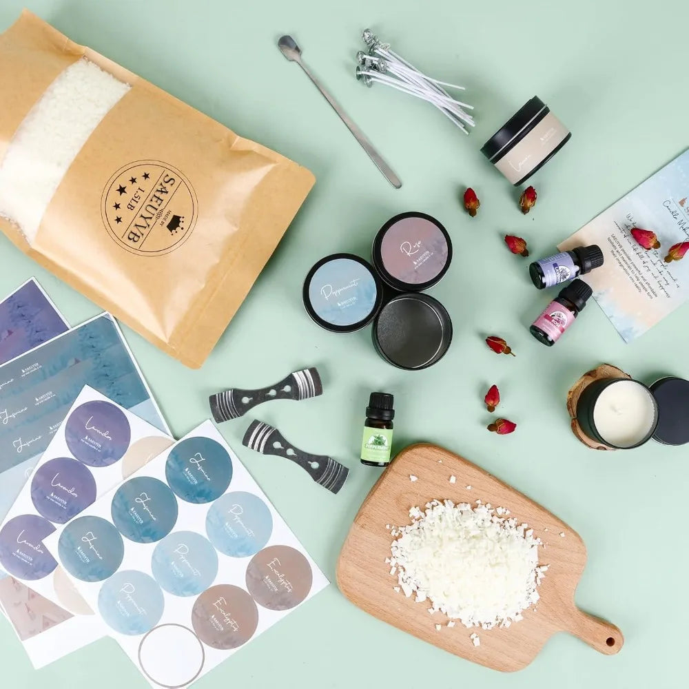 Candle Making Kit With Wax Melter For Adults